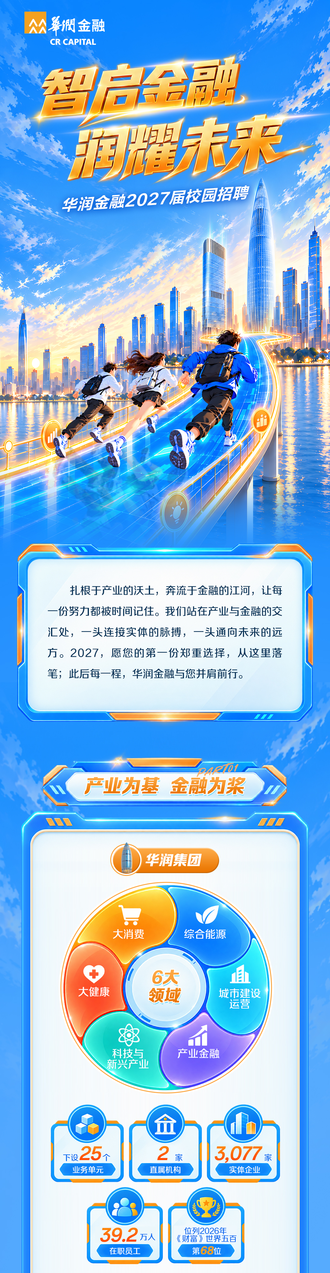华润金融2027届校园招聘公告（一）