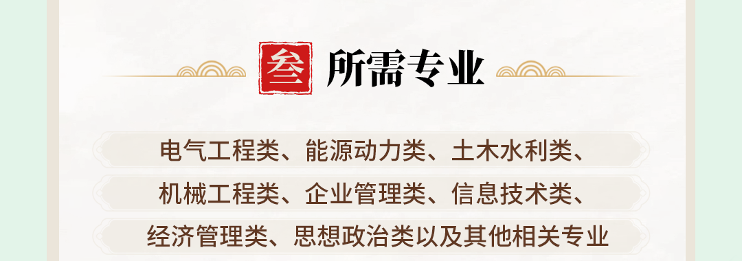 三峡集团所需专业